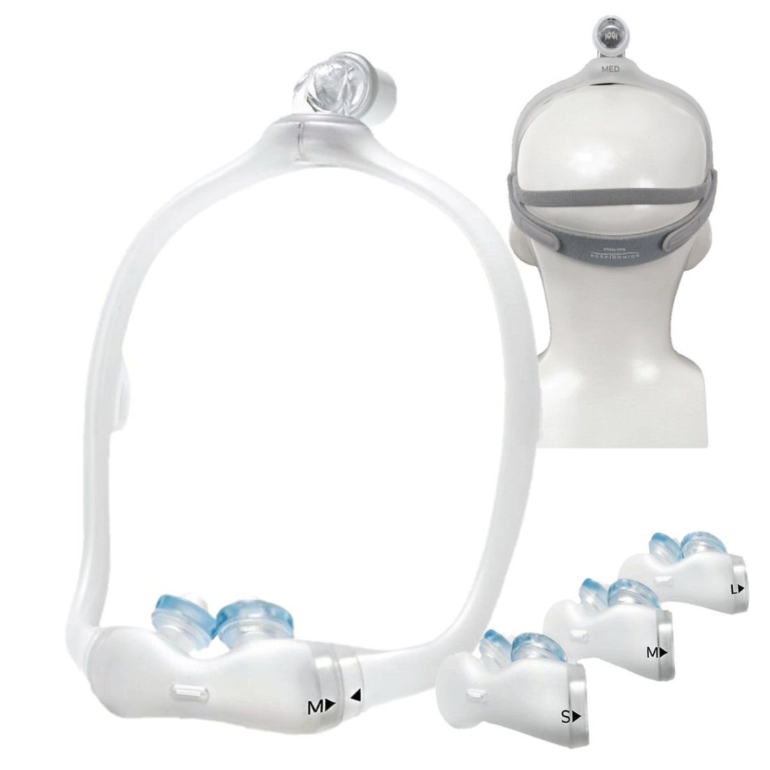 Philips Respironics DreamWear Gel Nasal Pillow CPAP Mask Fit Pack