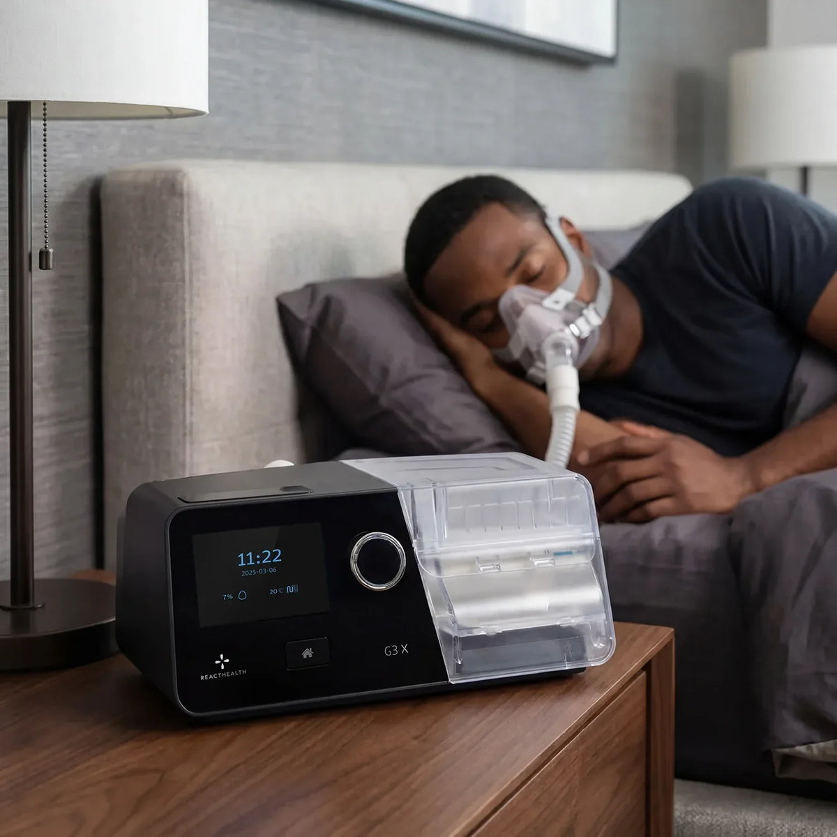 React Health G3 X Auto-CPAP Machine with Heated Humidifier