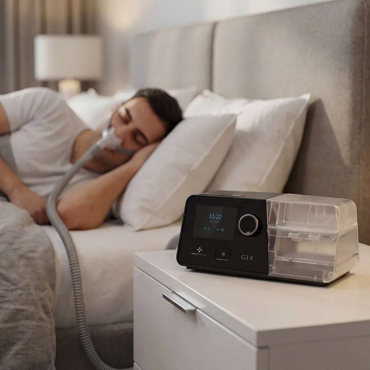 React Health G3 X Auto-CPAP Machine with Heated Humidifier