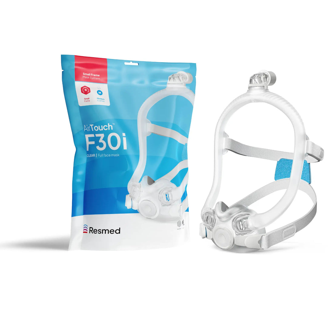 ResMed AirTouch F30i Clear Full Face CPAP Mask