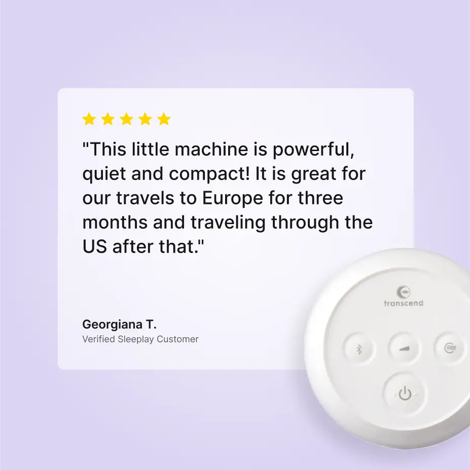 Transcend Micro Auto Travel CPAP Machine