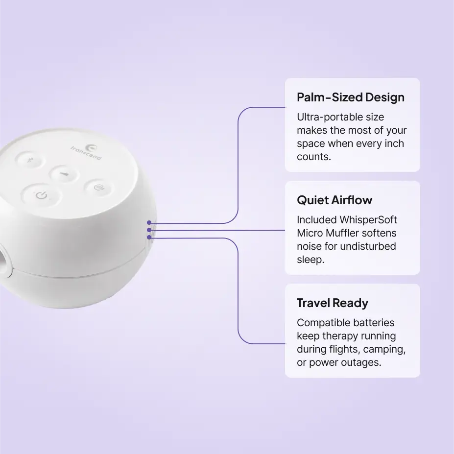 Transcend Micro Auto Travel CPAP Machine